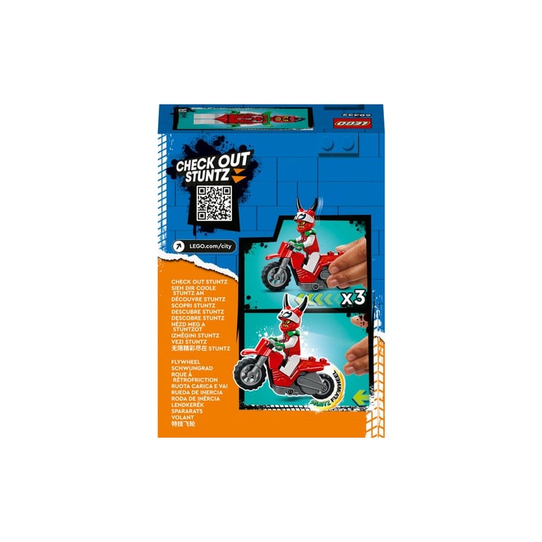 Конструктор LEGO City Stuntz Каскадерський мотоцикл Авантюрного скорпіона 15 деталей (60332) - фото 9