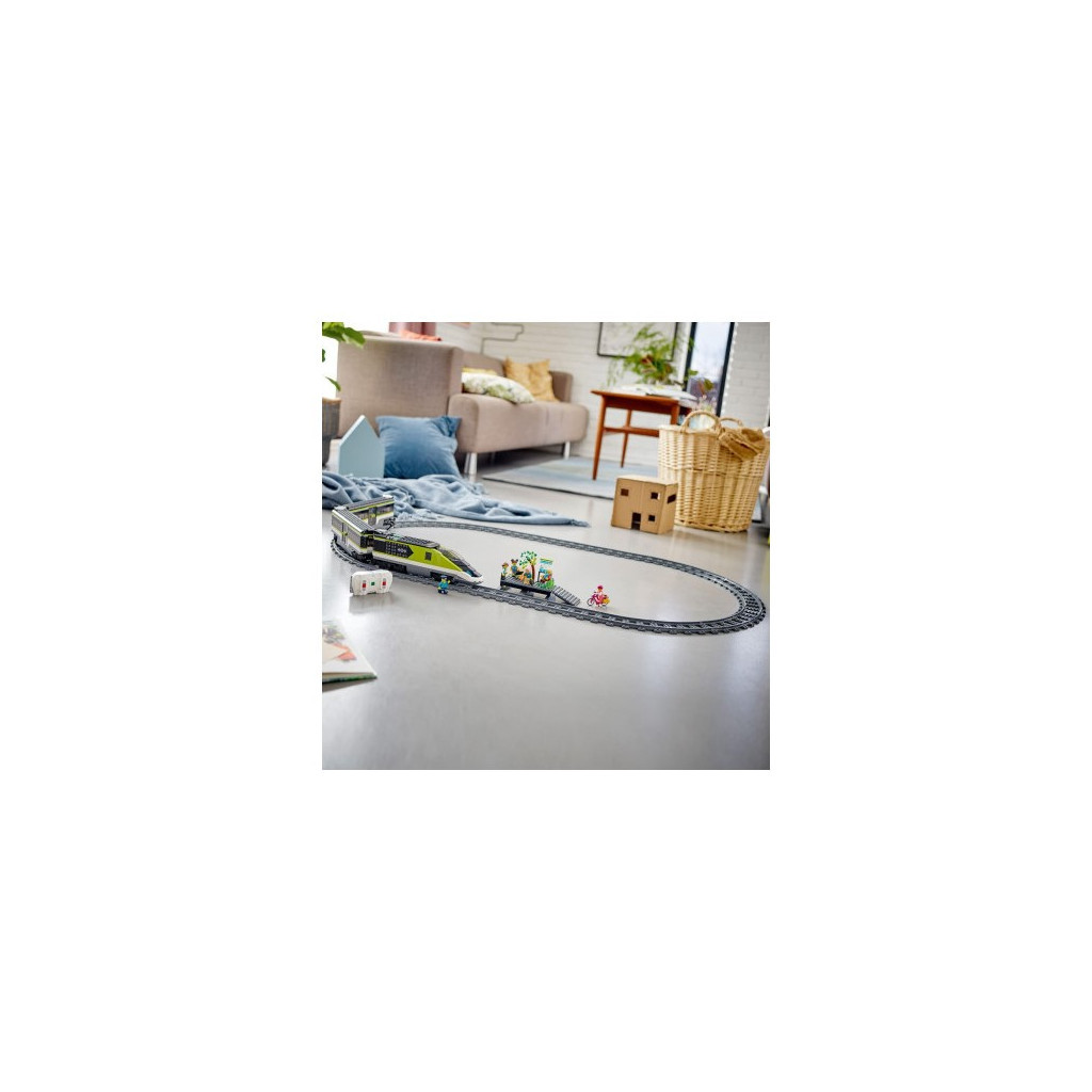 Конструктор LEGO City Trains Пасажирський потяг-експрес (60337) - фото 7 Конструктор LEGO City Trains Пасажирський потяг-експрес (60337) - фото 7