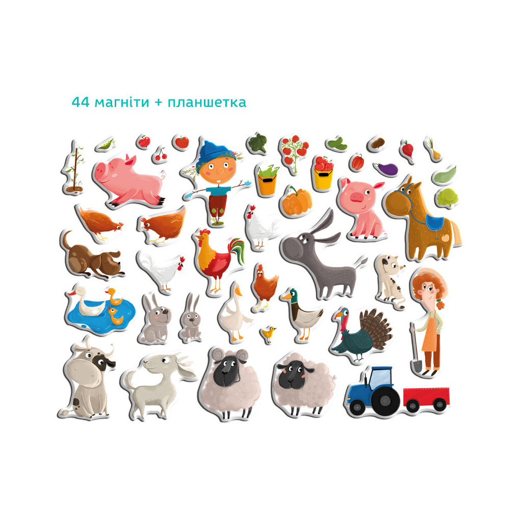 Настільна гра DoDo Магнітна Ферма (200206) - фото 3 Настільна гра DoDo Магнітна Ферма (200206) - фото 3