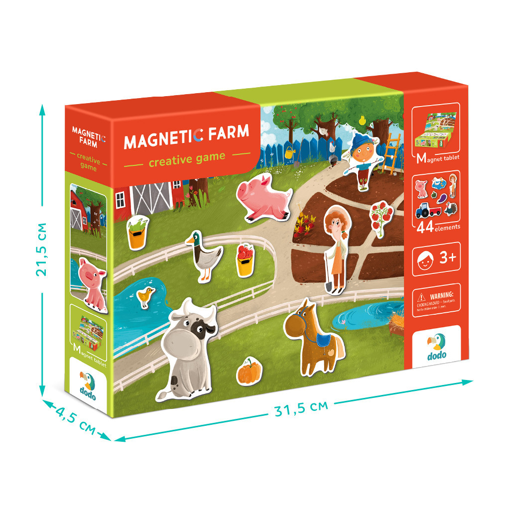 Настільна гра DoDo Магнітна Ферма (200206) - фото 5 Настільна гра DoDo Магнітна Ферма (200206) - фото 5
