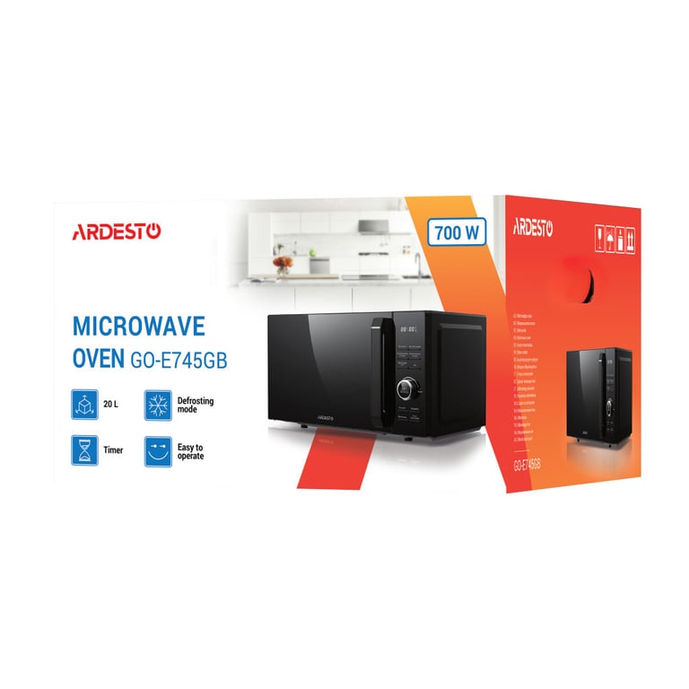 Мікрохвильова піч Ardesto GO-E745GB - фото 6