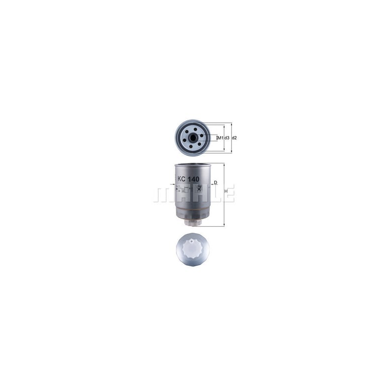 Фільтр паливний Mahle KC140