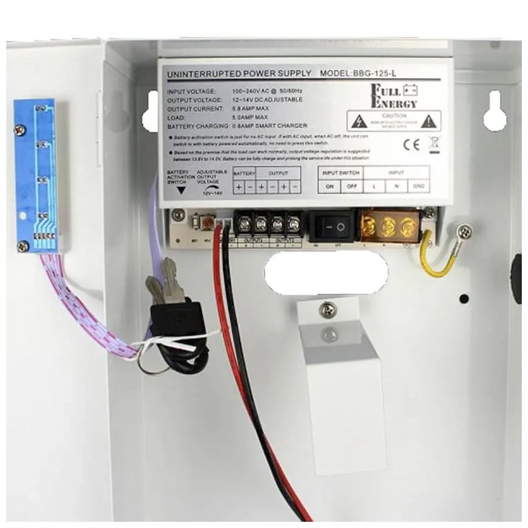 Блок живлення для систем відеоспостереження Full Energy BBG-125-L - фото 4