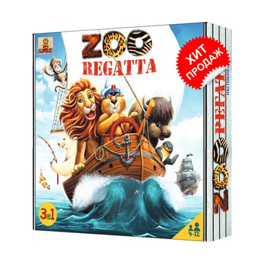 Настільна гра Bombat game ЗООРЕГАТА (4820172800019) - фото 1