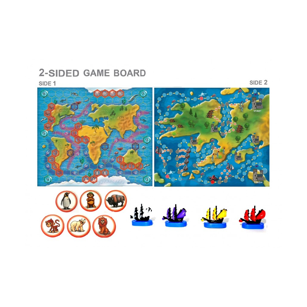 Настільна гра Bombat game ЗООРЕГАТА (4820172800019) - фото 3 Настільна гра Bombat game ЗООРЕГАТА (4820172800019) - фото 3