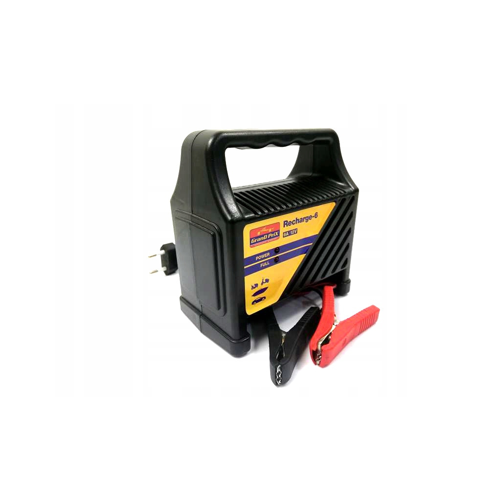 Зарядний пристрій для автомобільного акумулятора GRAND PRIX 6A 12V (33706-IS) - фото 2 Зарядний пристрій для автомобільного акумулятора GRAND PRIX 6A 12V (33706-IS) - фото 2