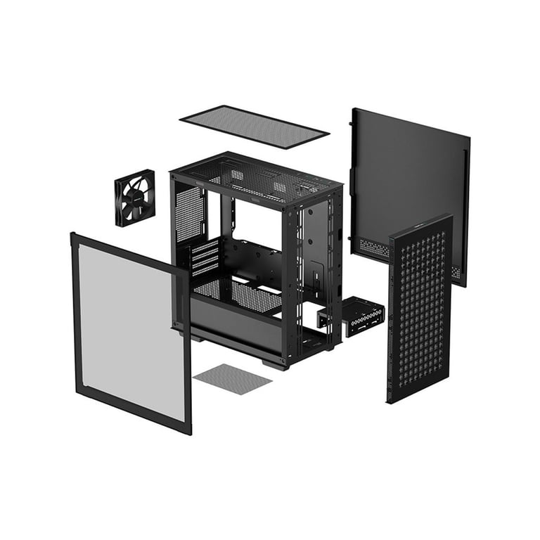 Корпус Deepcool CH370 Black (R-CH370-BKNAM1-G-1) - фото 12