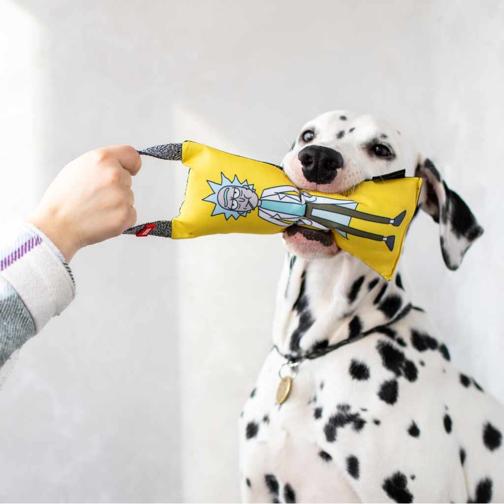 Іграшка для собак WAUDOG Fun "Рік і Морті 2" з пискавкою S (629-0281) - фото 4 Іграшка для собак WAUDOG Fun "Рік і Морті 2" з пискавкою S (629-0281) - фото 4