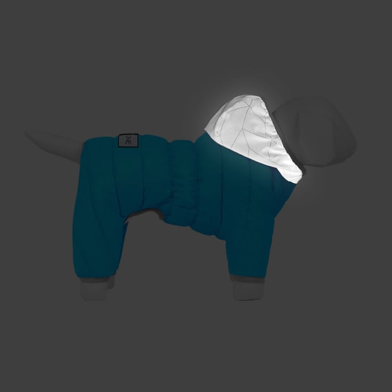 Комбінезон для тварин Collar AiryVest One S 35 блакитний (24182) - фото 4