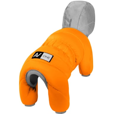 Комбінезон для тварин Collar AiryVest One S 35 жовтогарячий (24184) - фото 1