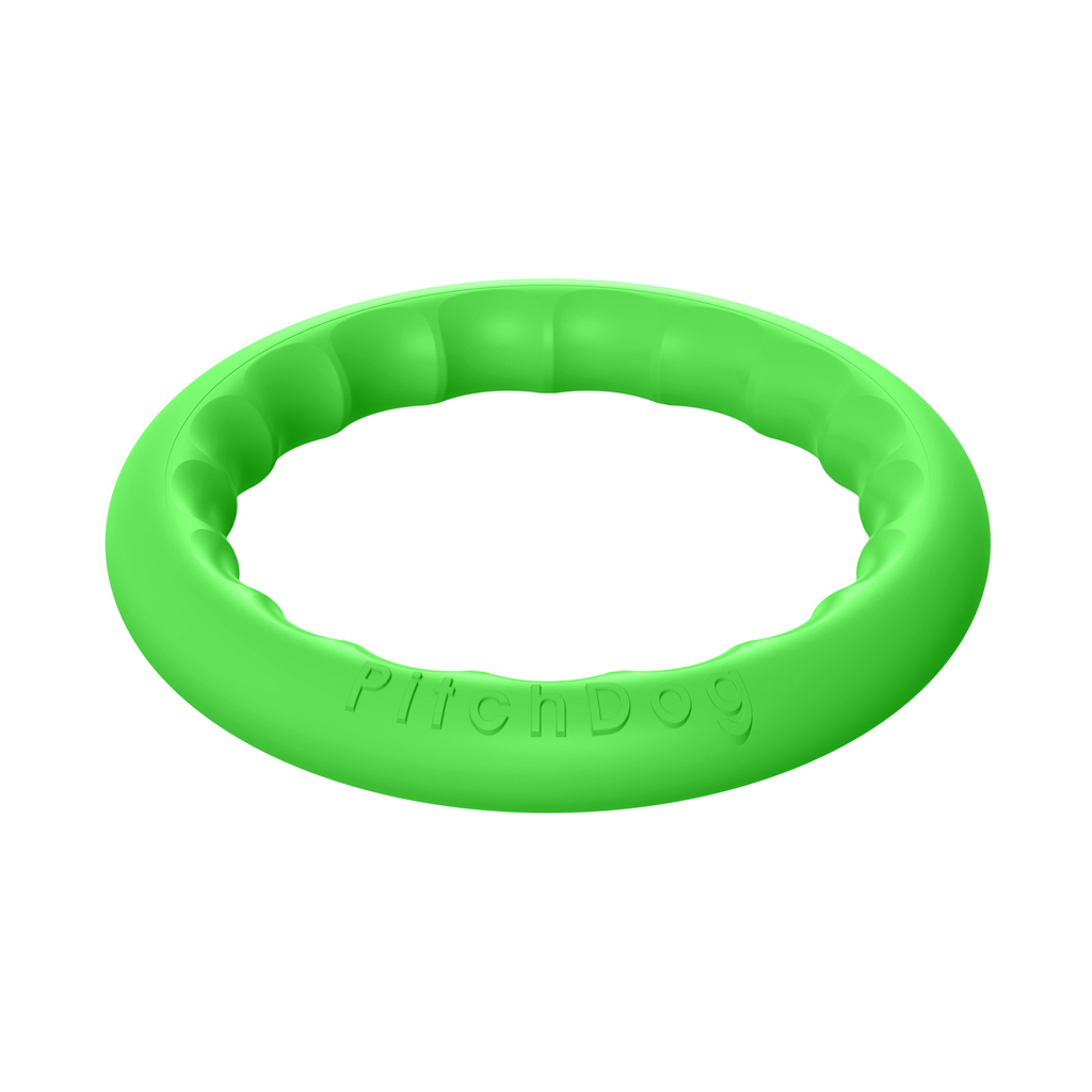 Іграшка для собак Collar PitchDog Кільце для апортування 17 см салатове (62365) - фото 2 Іграшка для собак Collar PitchDog Кільце для апортування 17 см салатове (62365) - фото 2