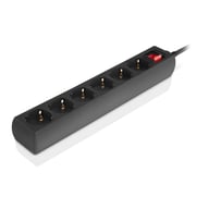 Мережевий фільтр живлення REAL-EL RS-6 Protect M 1.8m, black (EL122300032) - фото 5