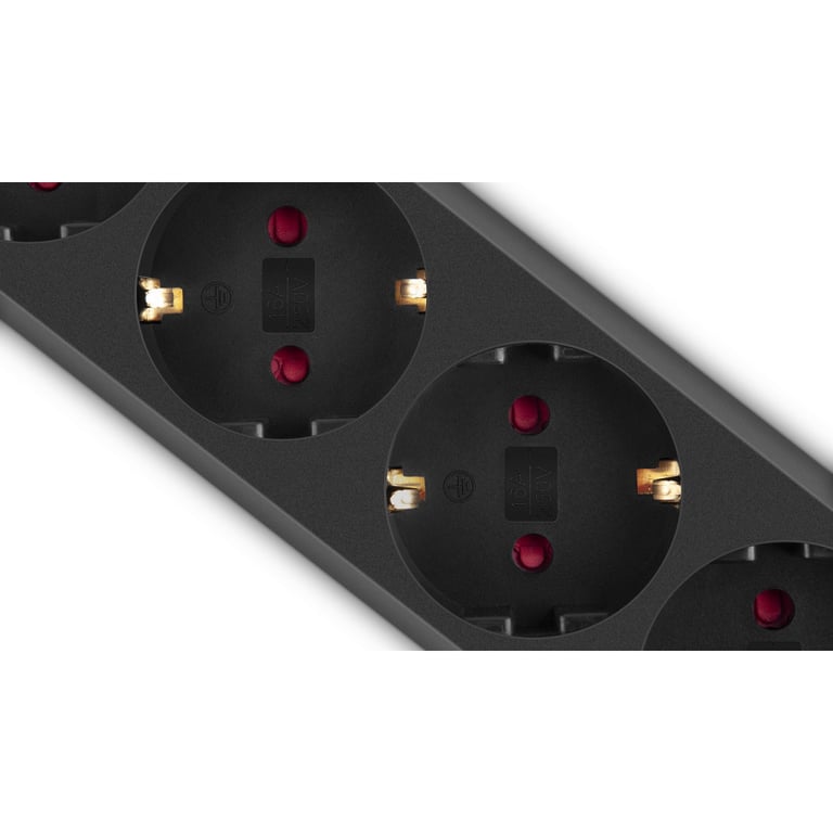 Мережевий фільтр живлення REAL-EL RS-6 Protect M 1.8m, black (EL122300032) - фото 8