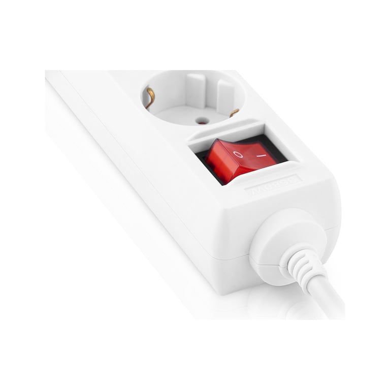 Мережевий фільтр живлення REAL-EL RS-6 Protect M 1.8m, white (EL122300031) - фото 11