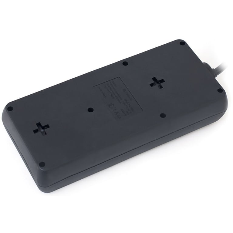 Мережевий фільтр живлення REAL-EL RS-8 Protect 5m, black (EL122300024) - фото 4