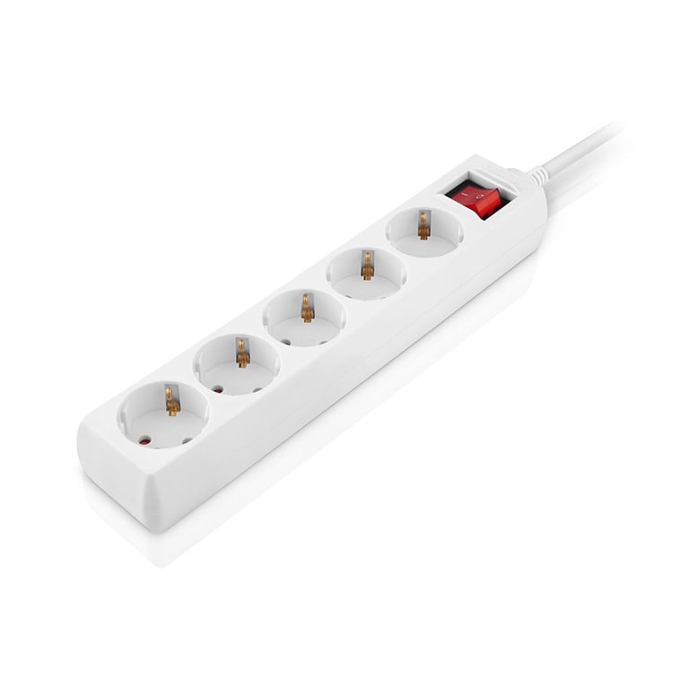 Мережевий фільтр живлення REAL-EL RS-Protect M 1.8m, white (EL122300025) - фото 8