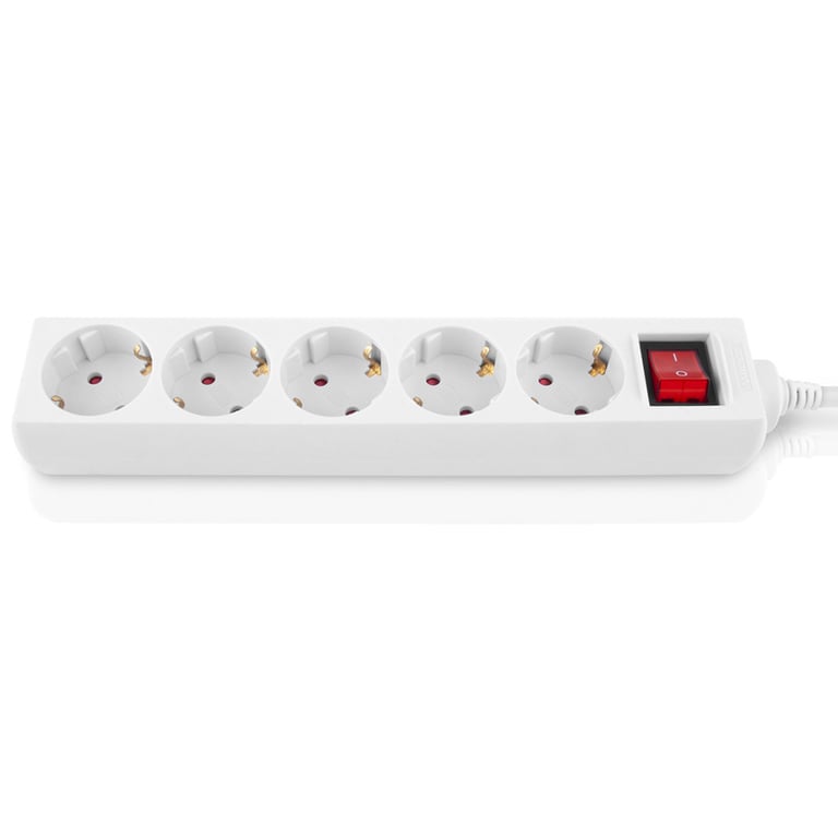 Мережевий фільтр живлення REAL-EL RS-Protect M 3m, white (EL122300027) - фото 1