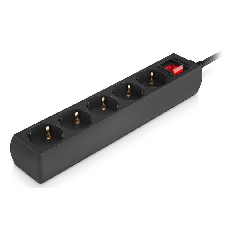 Мережевий фільтр живлення REAL-EL RS-Protect M 5m, black (EL122300030) - фото 4