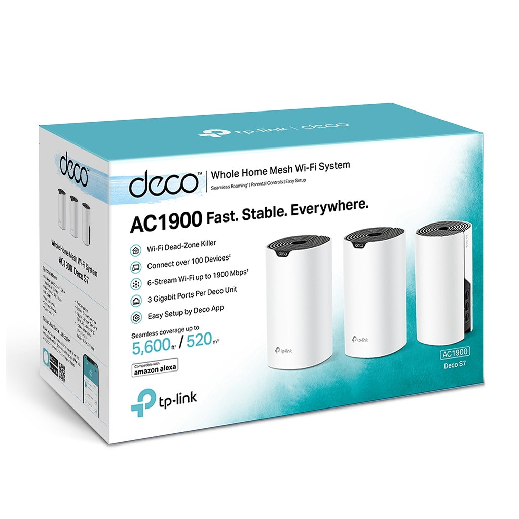 Маршрутизатор TP-Link DECO-S7-3-PACK - фото 8 Маршрутизатор TP-Link DECO-S7-3-PACK - фото 8