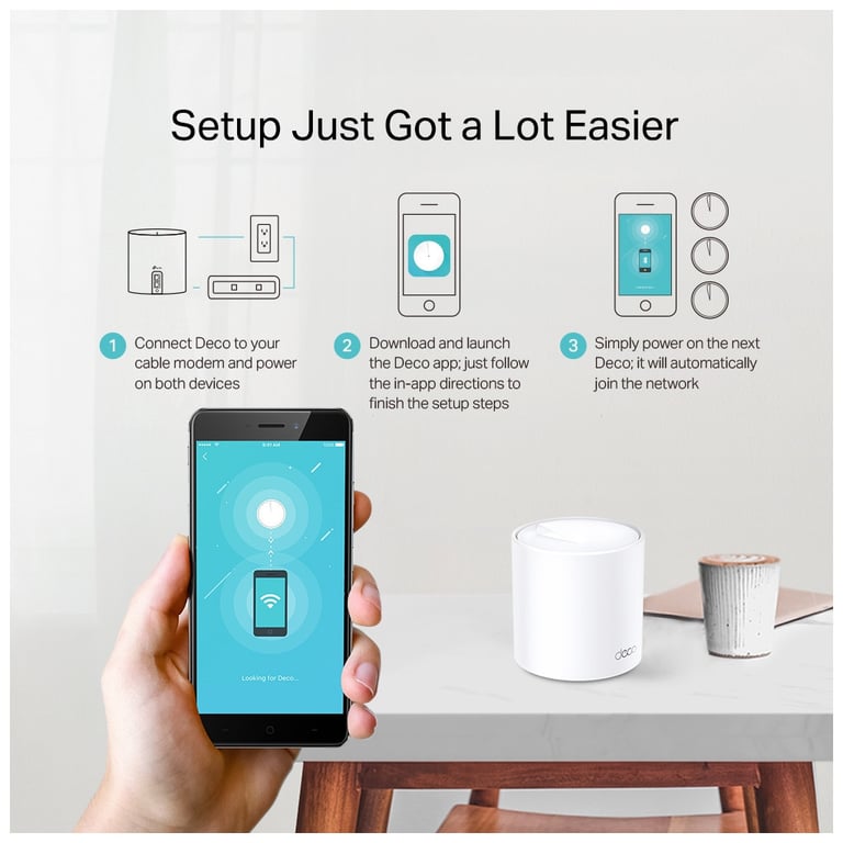 Маршрутизатор TP-Link DECO-X20-3-PACK - фото 6