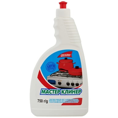 Рідина для чищення кухні San Clean Майстер Клінер для плит 750 г (4820003540220) - фото 1
