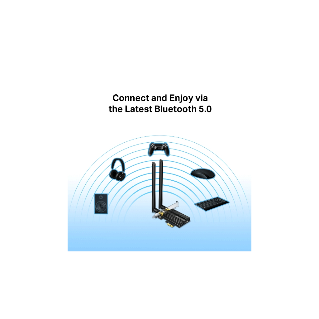 Мережева карта Wi-Fi TP-Link ARCHER-TX50E - фото 5 Мережева карта Wi-Fi TP-Link ARCHER-TX50E - фото 5