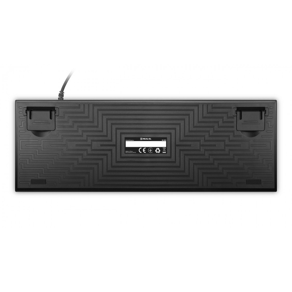 Клавіатура REAL-EL M 05 Grey - фото 3 Клавіатура REAL-EL M 05 Grey - фото 3