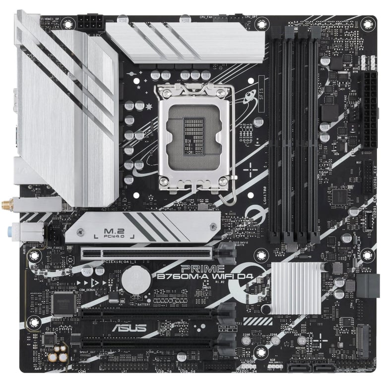 Материнська плата ASUS PRIME B760M-A WIFI D4 - фото 1