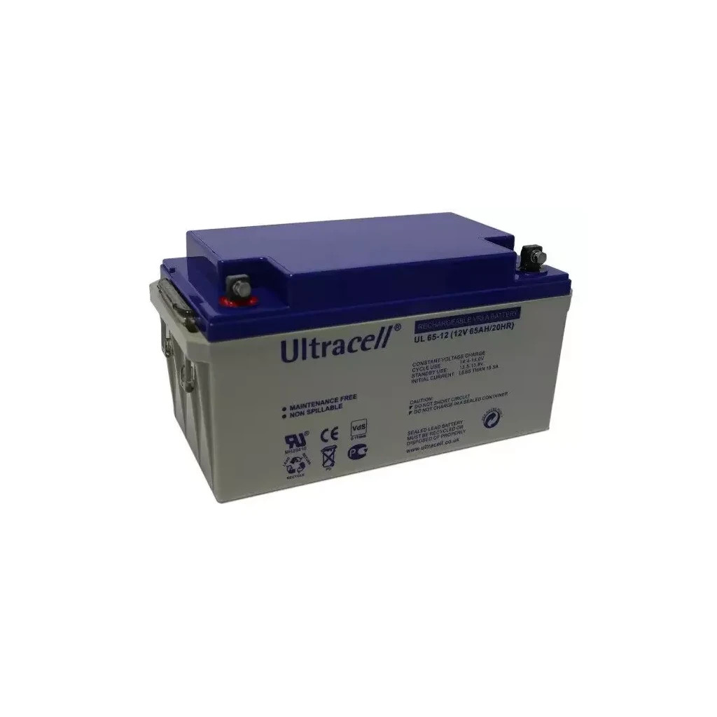 Батарея до ДБЖ Ultracell 12V-65Ah, AGM (UL65-12) - фото 1