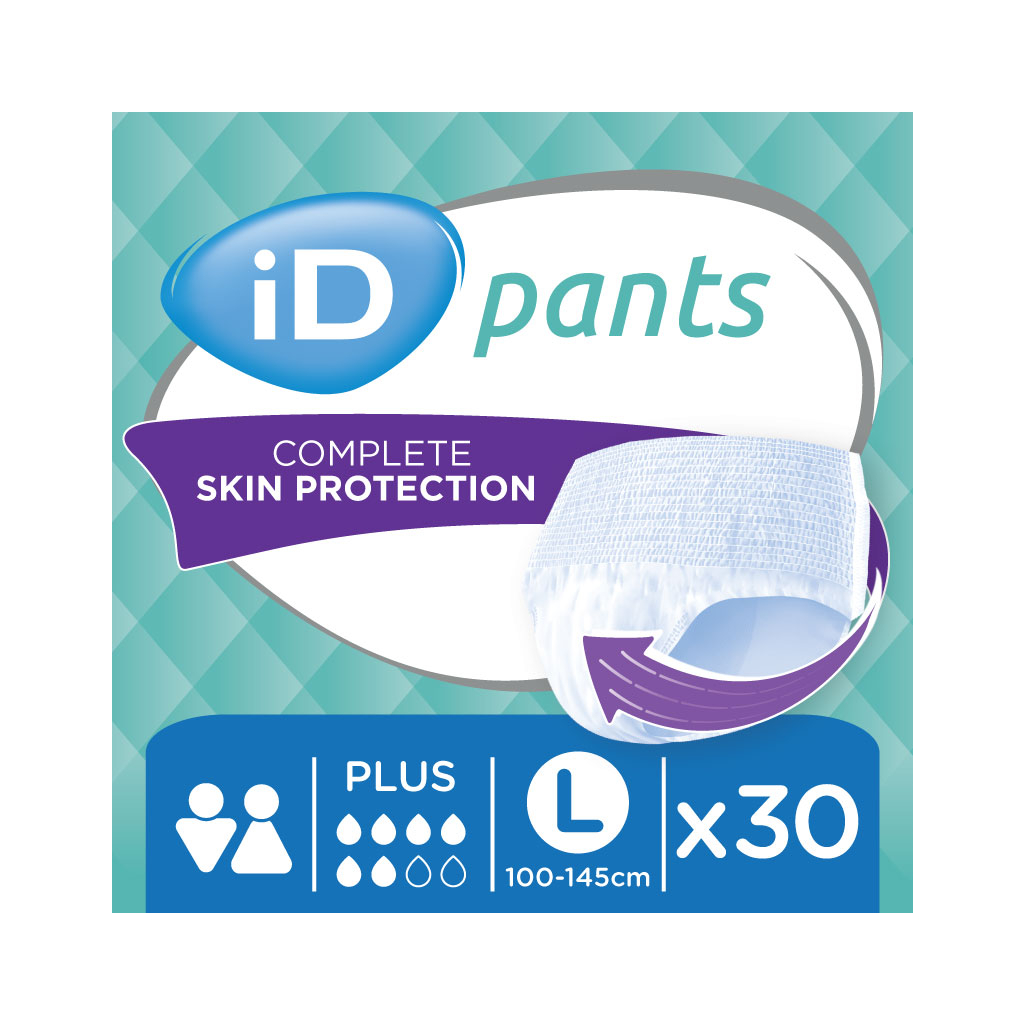 Підгузки для дорослих ID Diapers-Pants for adults D Plus L 30 шт (730311923) - фото 1 Підгузки для дорослих ID Diapers-Pants for adults D Plus L 30 шт (730311923) - фото 1