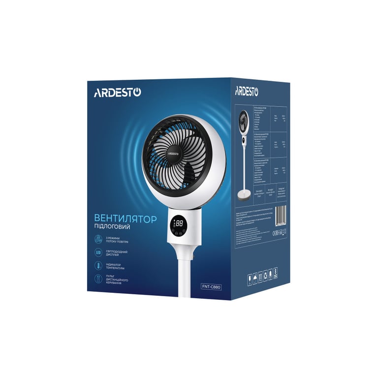 Вентилятор Ardesto FNT-C880 - фото 2