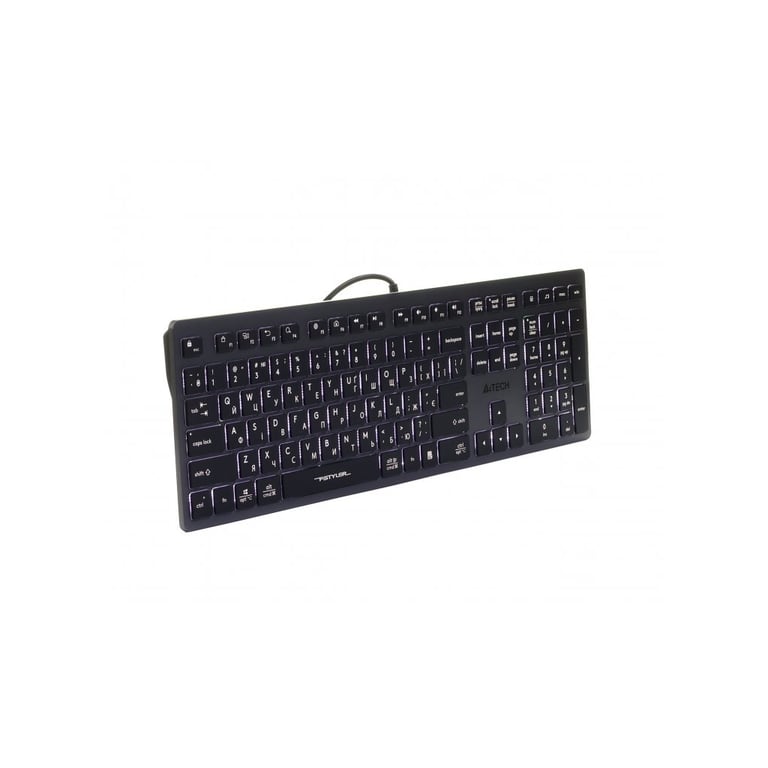 Клавіатура A4Tech FX60 USB Grey White backlit - фото 3