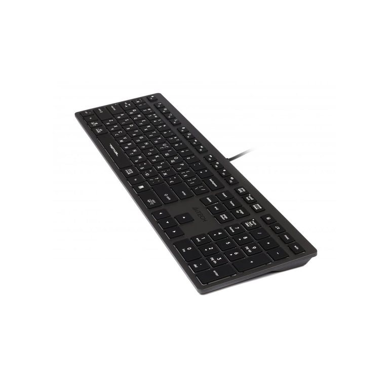 Клавіатура A4Tech FX60 USB Grey White backlit - фото 5