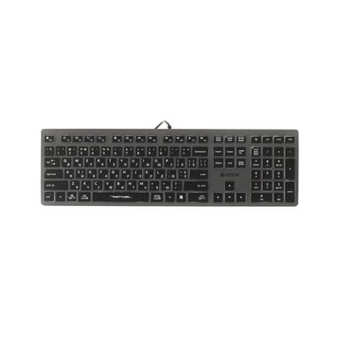Клавіатура A4Tech FX60H USB Grey White backlit (4711421976343) - фото 1