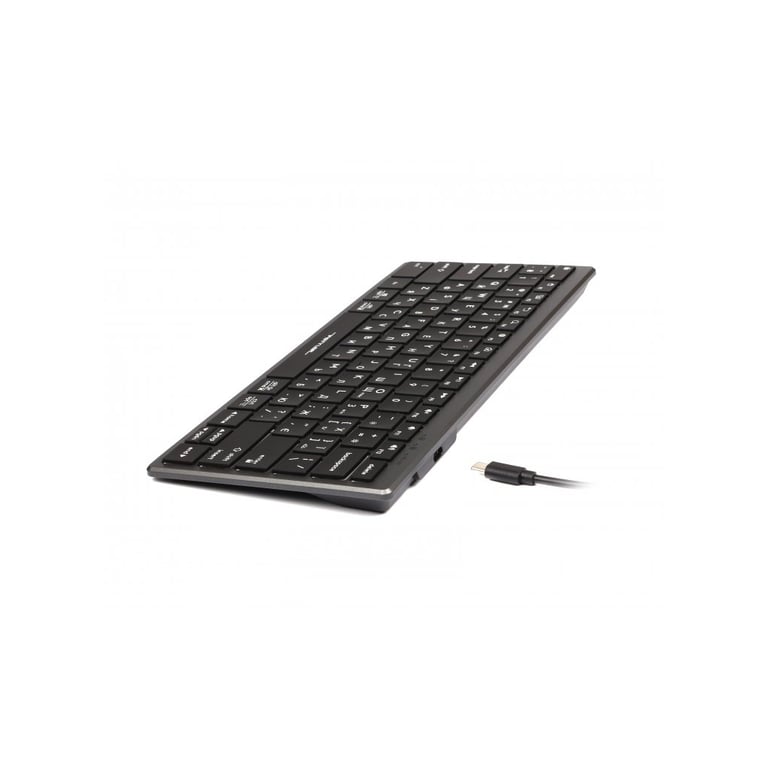 Клавіатура A4Tech FX61 USB Grey (4711421976411) - фото 6