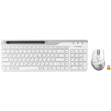 Комплект A4Tech FB2535C Wireless/Bluetooth Icy White (4711421971232) - фото 1