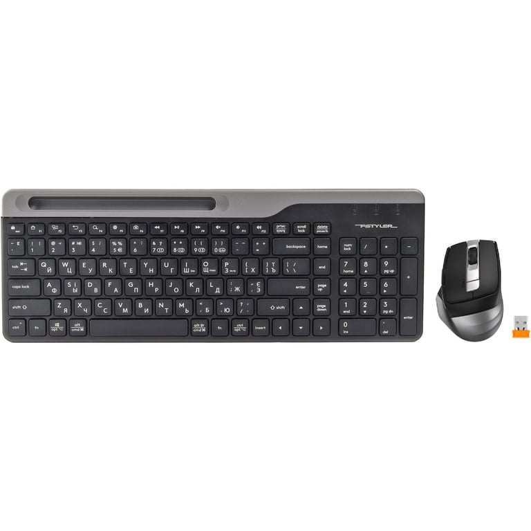 Комплект A4Tech FB2535C Wireless/Bluetooth Smoky Grey (4711421971300) - фото 1