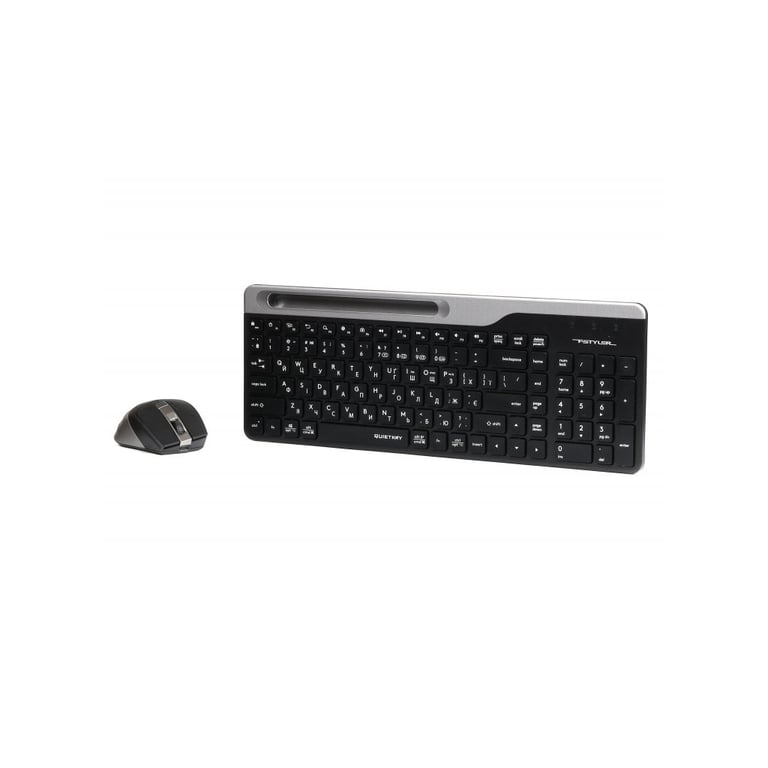 Комплект A4Tech FB2535C Wireless/Bluetooth Smoky Grey (4711421971300) - фото 2