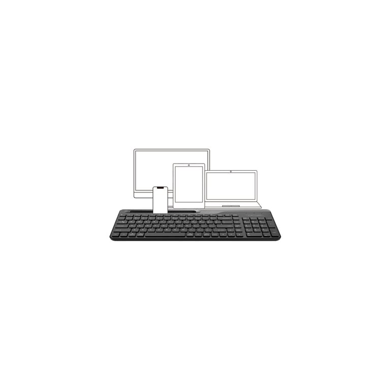 Комплект A4Tech FB2535C Wireless/Bluetooth Smoky Grey (4711421971300) - фото 5
