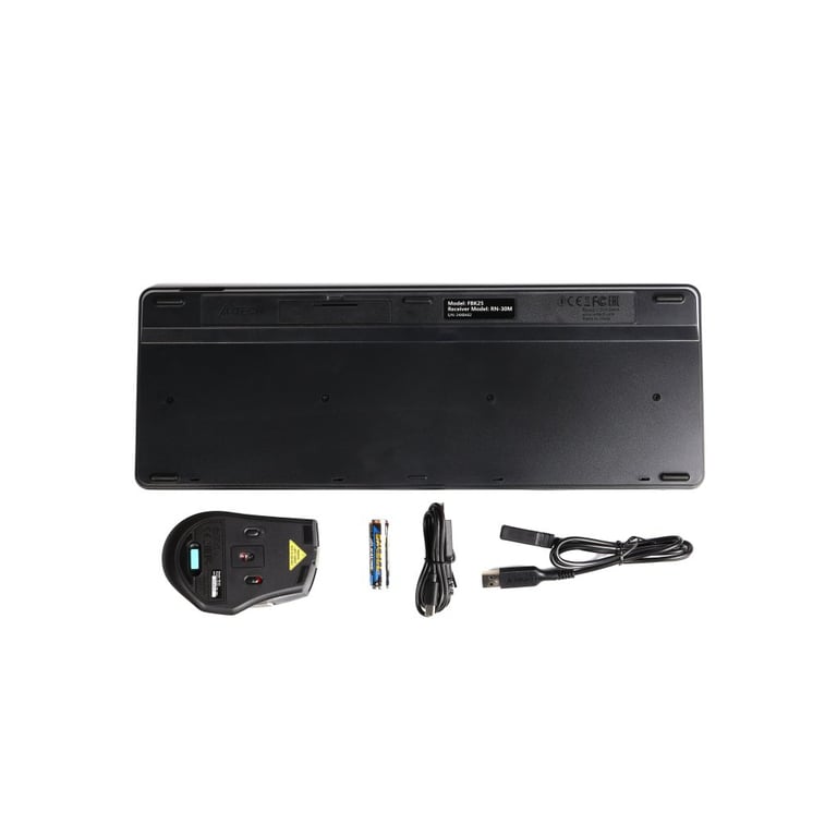Комплект A4Tech FB2535C Wireless/Bluetooth Smoky Grey (4711421971300) - фото 7