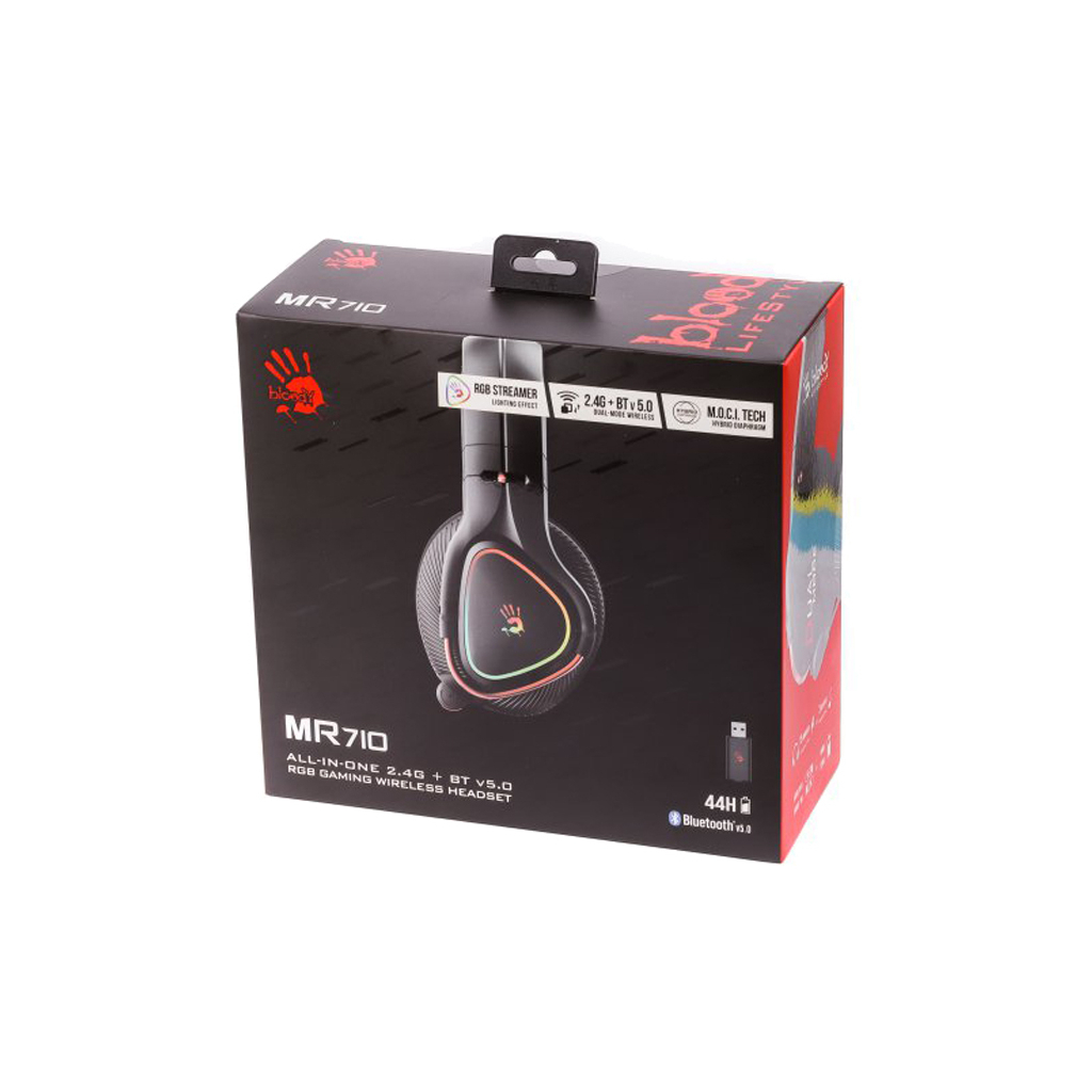 Навушники A4Tech Bloody MR710 Black (4711421971799) - фото 9 Навушники A4Tech Bloody MR710 Black (4711421971799) - фото 9