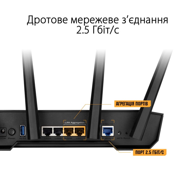Маршрутизатор ASUS TUF-AX3000 V2 (TUF-AX3000) - фото 6