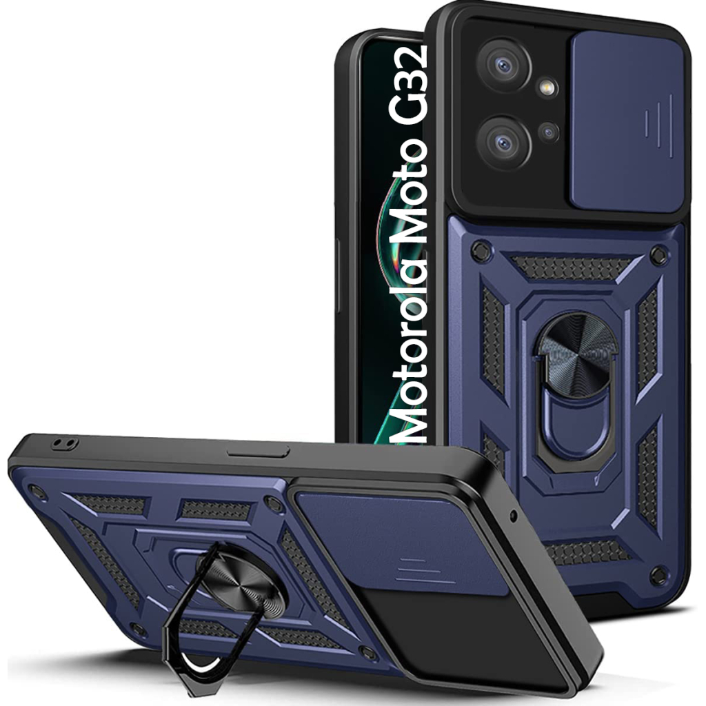 Чохол до мобільного телефона BeCover Military Motorola Moto G32 Blue (708178) - фото 1