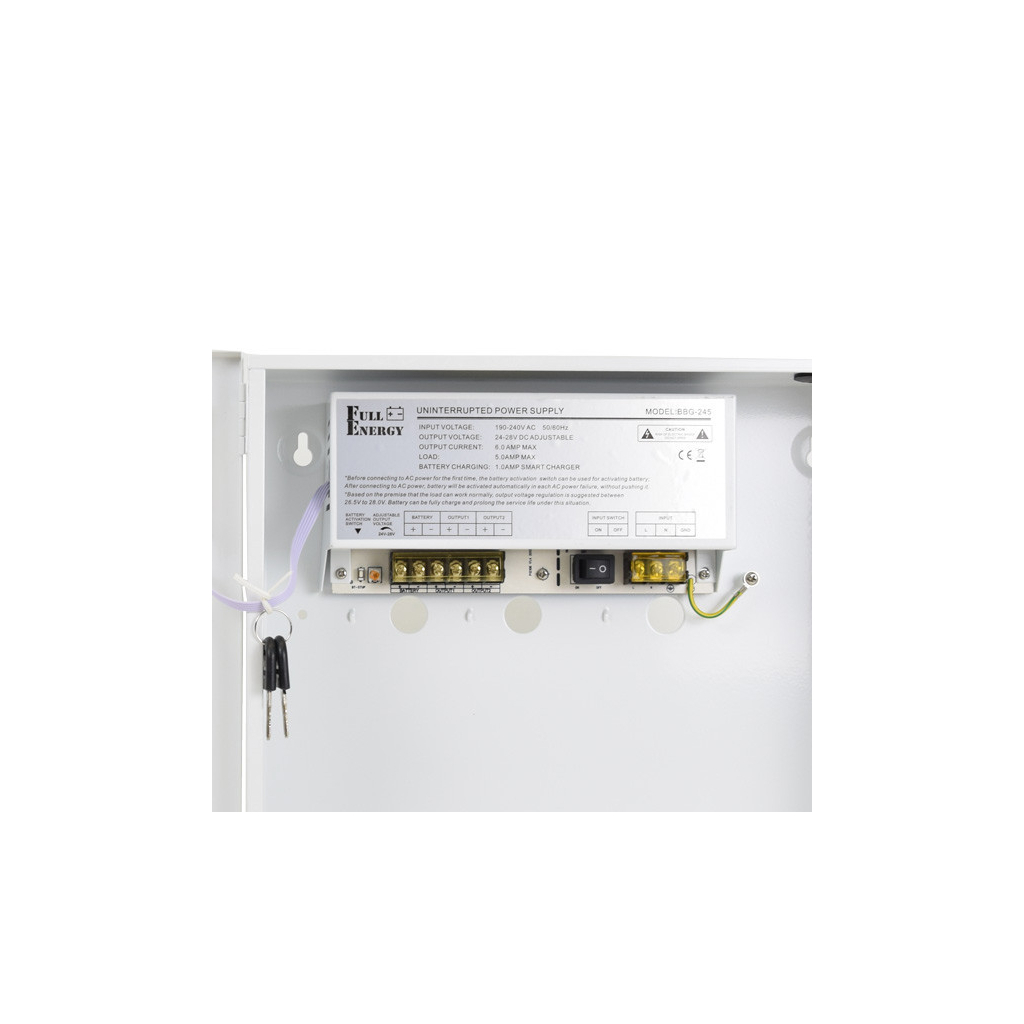 Блок живлення для систем відеоспостереження Full Energy BBG-245 - фото 3 Блок живлення для систем відеоспостереження Full Energy BBG-245 - фото 3