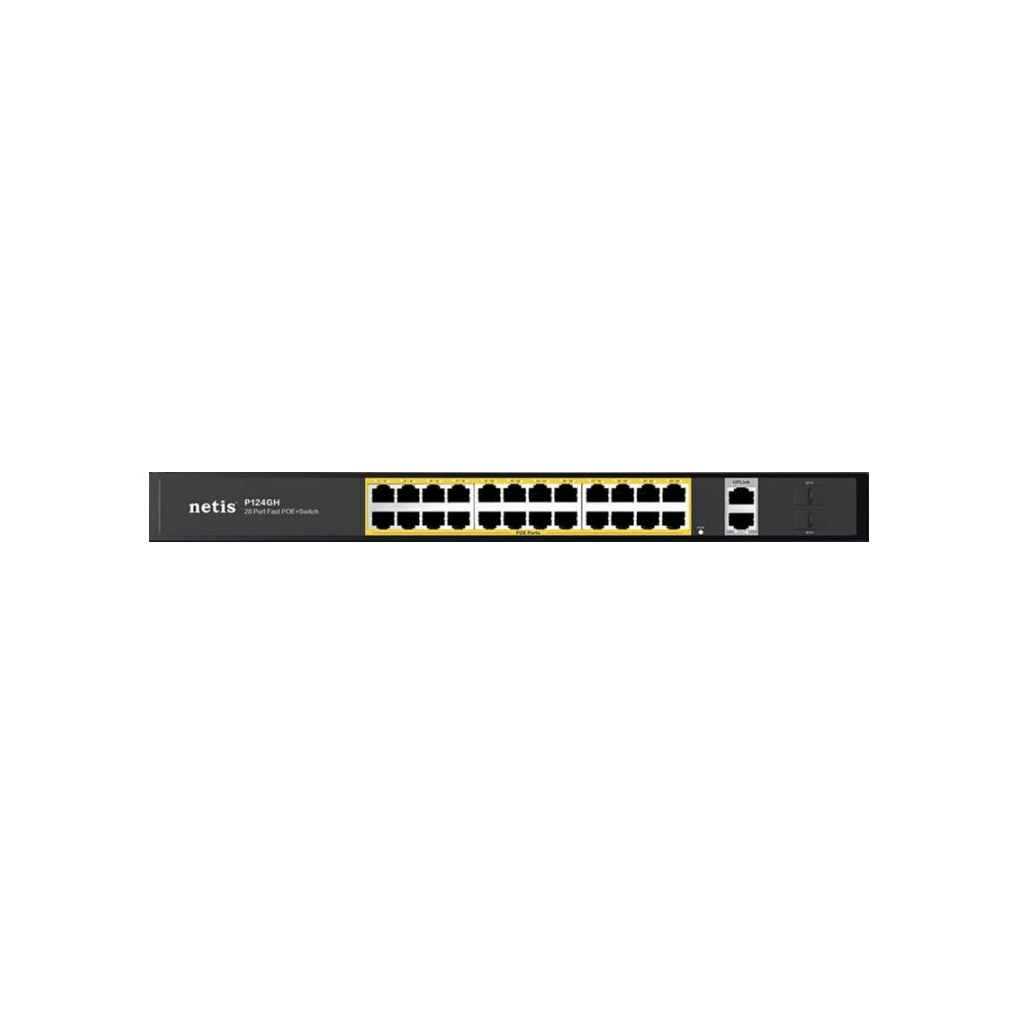 Комутатор мережевий Netis P124GH - фото 1