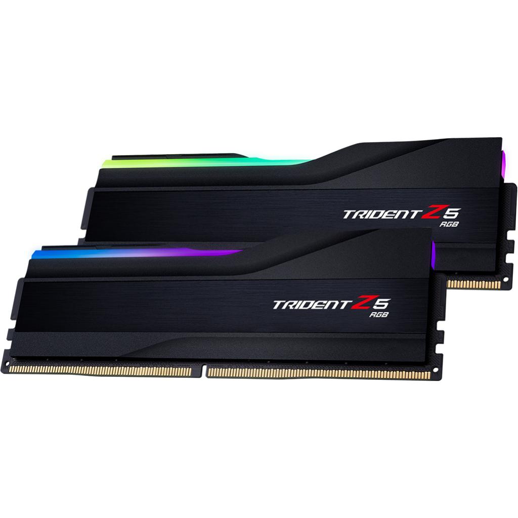 Модуль пам'яті для комп'ютера DDR5 32GB (2x16GB) 6000 MHz Trident Z5 RGB Black G.Skill (F5-6000J3636F16GX2-TZ5RK) - фото 4 Модуль пам'яті для комп'ютера DDR5 32GB (2x16GB) 6000 MHz Trident Z5 RGB Black G.Skill (F5-6000J3636F16GX2-TZ5RK) - фото 4