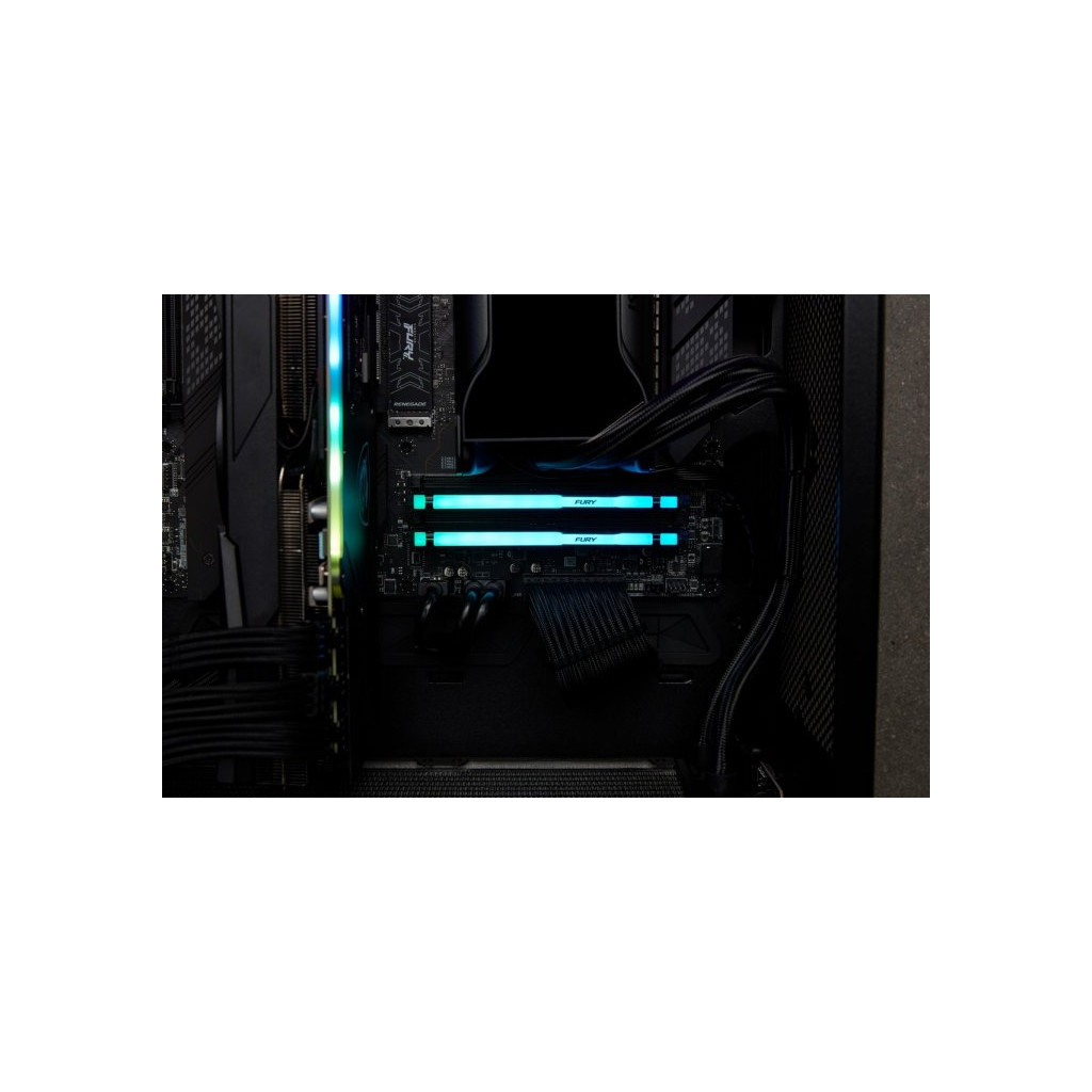 Модуль пам'яті для комп'ютера DDR5 32GB (2x16GB) 5200 MHz Beast RGB XMP Kingston Fury (ex.HyperX) (KF552C40BBAK2-32) - фото 10 Модуль пам'яті для комп'ютера DDR5 32GB (2x16GB) 5200 MHz Beast RGB XMP Kingston Fury (ex.HyperX) (KF552C40BBAK2-32) - фото 10