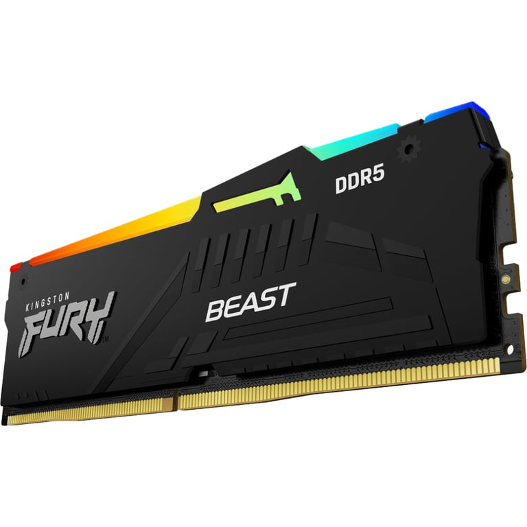 Модуль пам'яті для комп'ютера DDR5 32GB 5600 MHz Beast RGB XMP Kingston Fury (ex.HyperX) (KF556C40BBA-32) - фото 2
