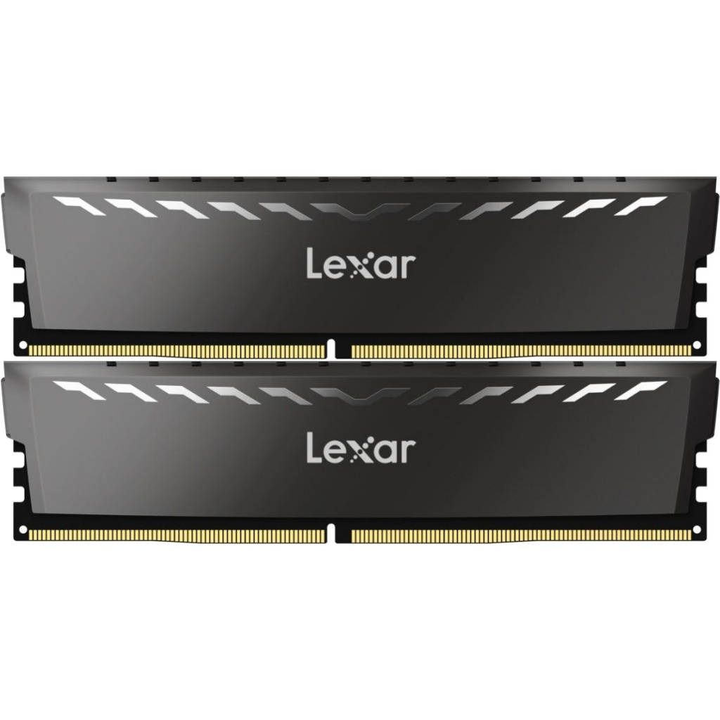 Модуль пам'яті для комп'ютера DDR4 32GB (2x16GB) 3200 MHz THOR Lexar (LD4BU016G-R3200GDXG) - фото 1