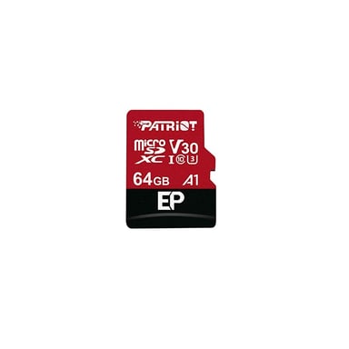 Карта пам'яті Patriot 64GB microSD class 10 UHS-I U3 V30 A1 (PEF64GEP31MCX) - фото 1